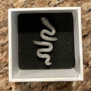 Taylor Swift Silver Snake Ring